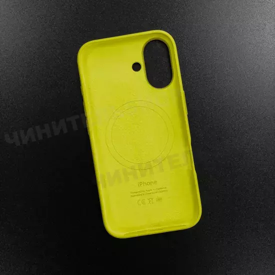 Чехол iPhone 16 Silicone Case (MagSafe) Star Fruit