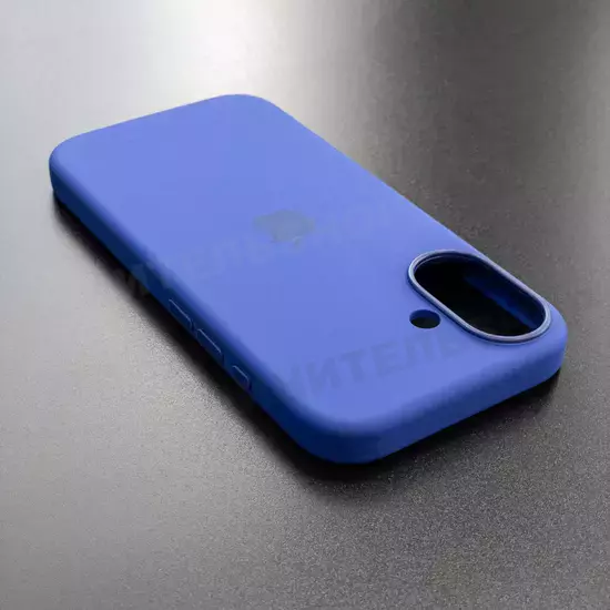 Чехол iPhone 16 Silicone Case (MagSafe) Ultramarine