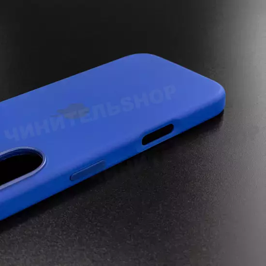 Чехол iPhone 16 Silicone Case (MagSafe) Ultramarine
