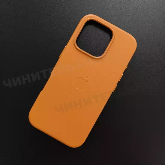 Чехол iPhone 16 Pro Leather Case (MagSafe) Sunstroke