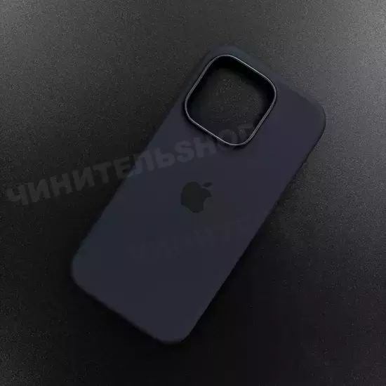 Чехол iPhone 16 Pro Silicone Case (MagSafe) Black