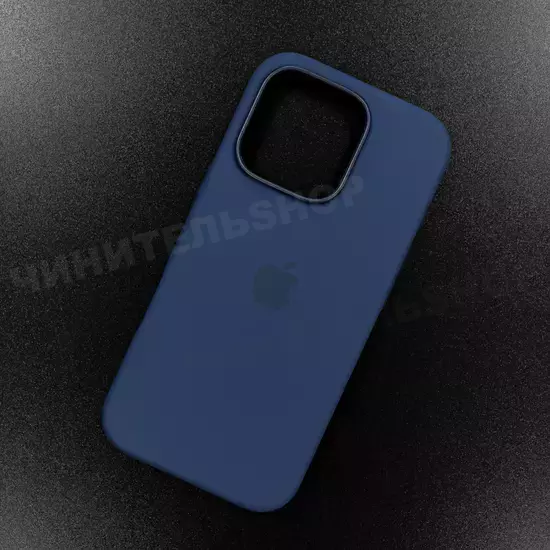 Чехол iPhone 16 Pro Silicone Case (MagSafe) Denim