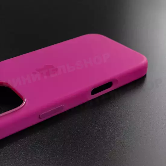 Чехол iPhone 16 Pro Silicone Case (MagSafe) Fuchsia