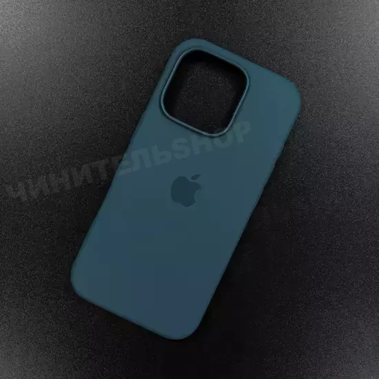 Чехол iPhone 16 Pro Silicone Case (MagSafe) Lake Green