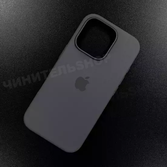 Чехол iPhone 16 Pro Silicone Case (MagSafe) Stone Gray