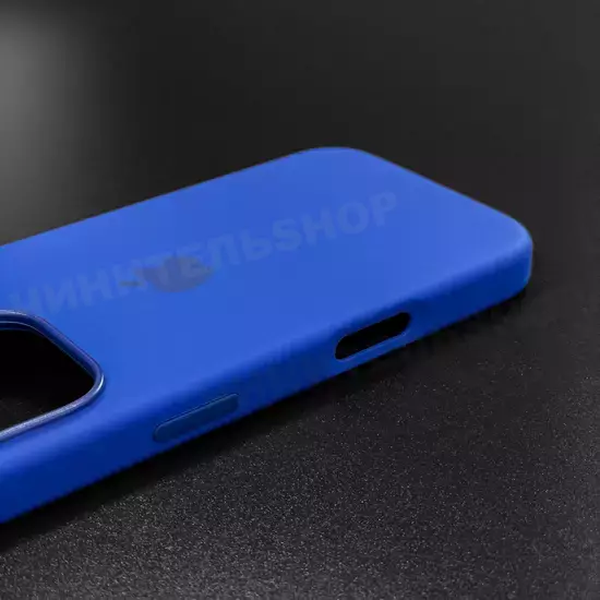 Чехол iPhone 16 Pro Silicone Case (MagSafe) Ultramarine