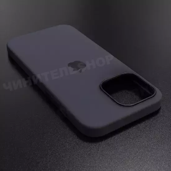 Чехол iPhone 16 Pro Max Silicone Case (MagSafe) Black