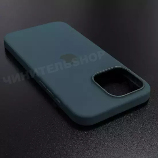 Чехол iPhone 16 Pro Max Silicone Case (MagSafe) Lake Green