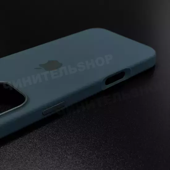 Чехол iPhone 16 Pro Max Silicone Case (MagSafe) Lake Green