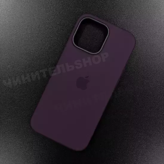 Чехол iPhone 16 Pro Max Silicone Case (MagSafe) Plum