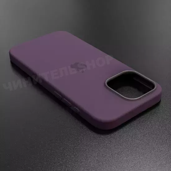 Чехол iPhone 16 Pro Max Silicone Case (MagSafe) Plum