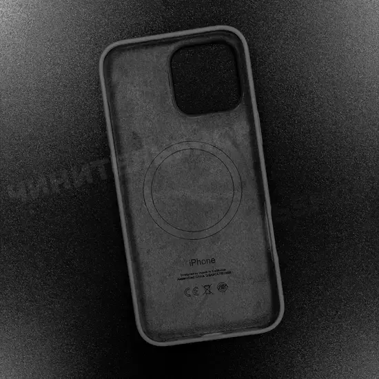 Чехол iPhone 16 Pro Max Silicone Case (MagSafe) Stone Gray