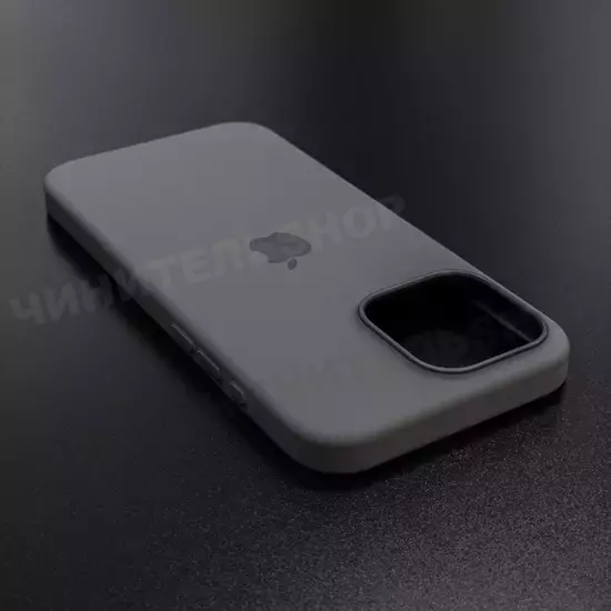 Чехол iPhone 16 Pro Max Silicone Case (MagSafe) Stone Gray