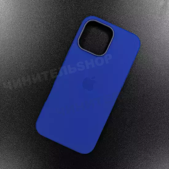 Чехол iPhone 16 Pro Max Silicone Case (MagSafe) Ultramarine