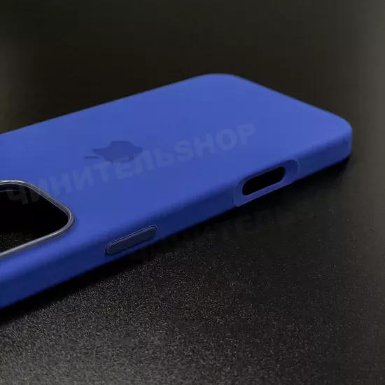 Чехол iPhone 16 Pro Max Silicone Case (MagSafe) Ultramarine