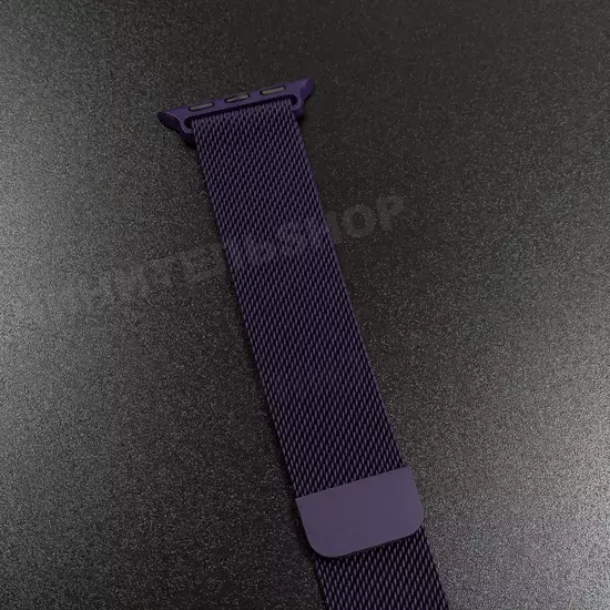 Ремешок Apple Watch 38/40/41mm – Milanese Loop – Blackcurrant