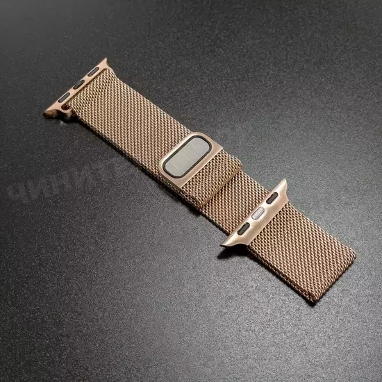 Ремешок Apple Watch 38/40/41mm – Milanese Loop – Rose Gold