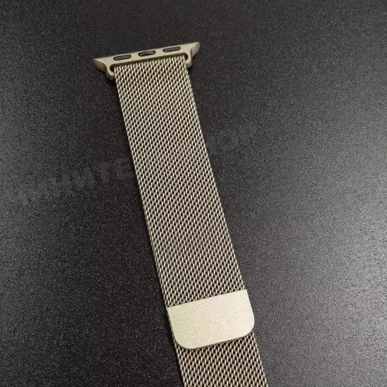 Ремешок Apple Watch 38/40/41mm – Milanese Loop – Vintage Gold