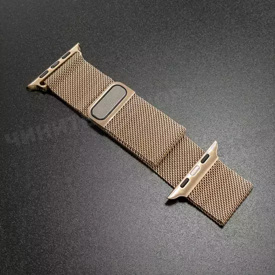 Ремешок Apple Watch 42/44/45/46/49mm – Milanese Loop – Rose Gold