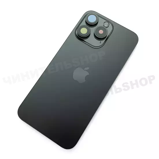 Задняя крышка iPhone 15 Pro (Black Titanium)