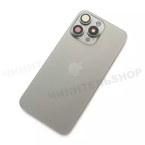 Задняя крышка iPhone 15 Pro (Natural Titanium)