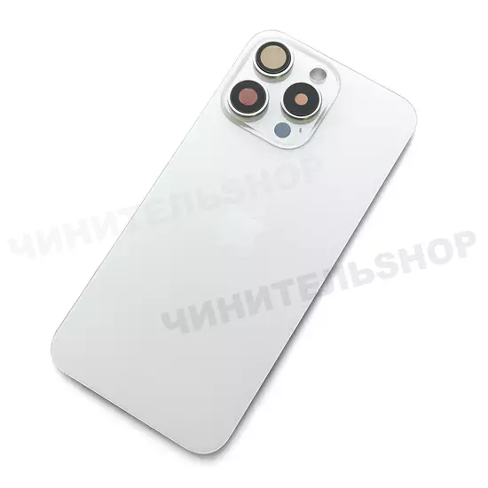 Задняя крышка iPhone 15 Pro (White Titanium)