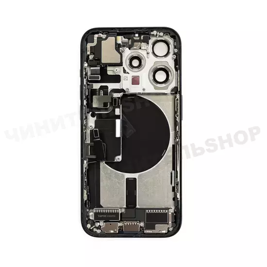 Корпус iPhone 15 Pro (Blue Titanium) в сборе