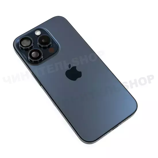Корпус iPhone 15 Pro (Blue Titanium) в сборе