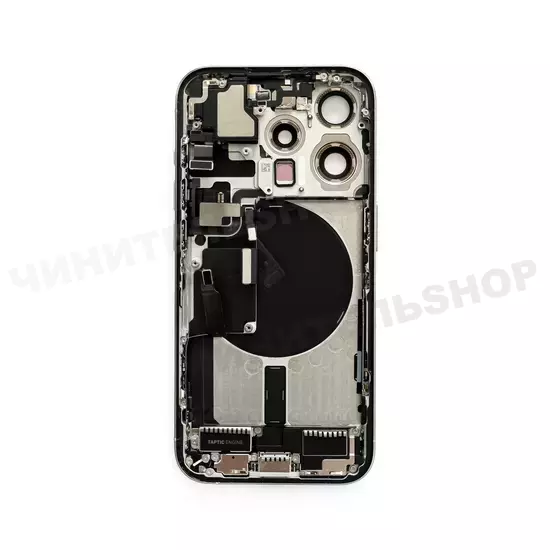 Корпус iPhone 15 Pro (White Titanium) в сборе