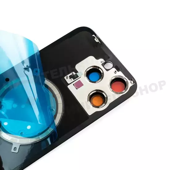 Задняя крышка iPhone 15 Pro Max (Blue Titanium)