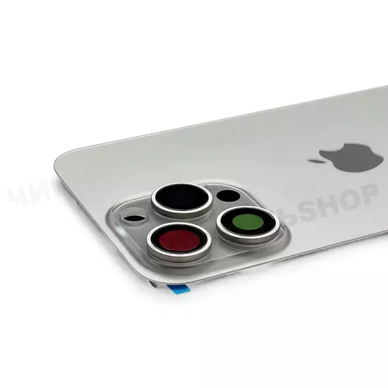 Задняя крышка iPhone 15 Pro Max (Natural Titanium)