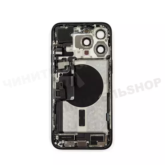 Корпус iPhone 15 Pro Max (Black Titanium) в сборе