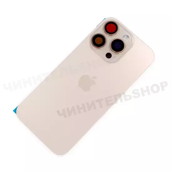 Задняя крышка iPhone 16 Pro (Desert Titanium)