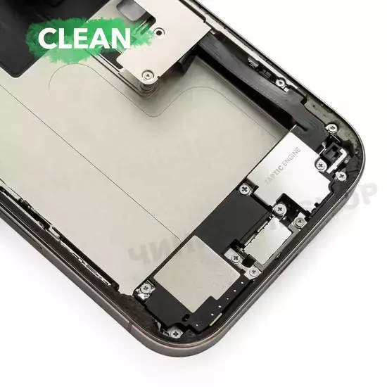 Средняя часть iPhone 16 Pro в сборе со шлейфами
