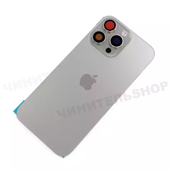 Задняя крышка iPhone 16 Pro Max (Natural Titanium)