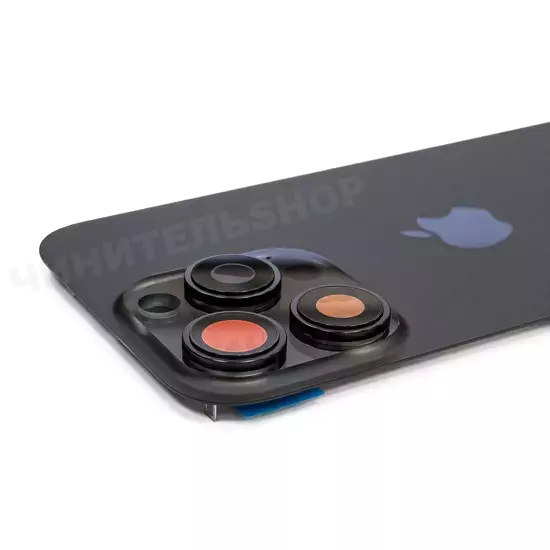 Задняя крышка iPhone 16 Pro (Black Titanium)