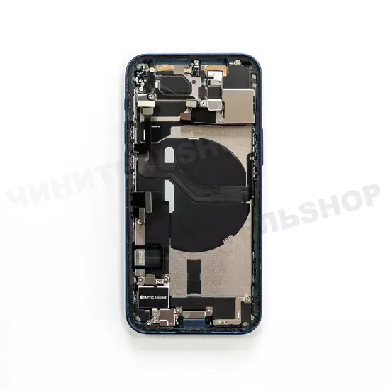 Корпус iPhone 12 mini (Синий) с Разбора со скидкой