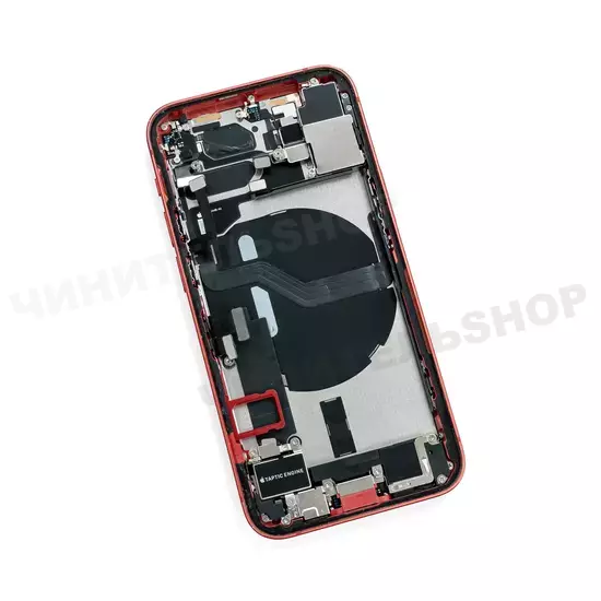 Корпус iPhone 12 mini (Красный) с Разбора со скидкой