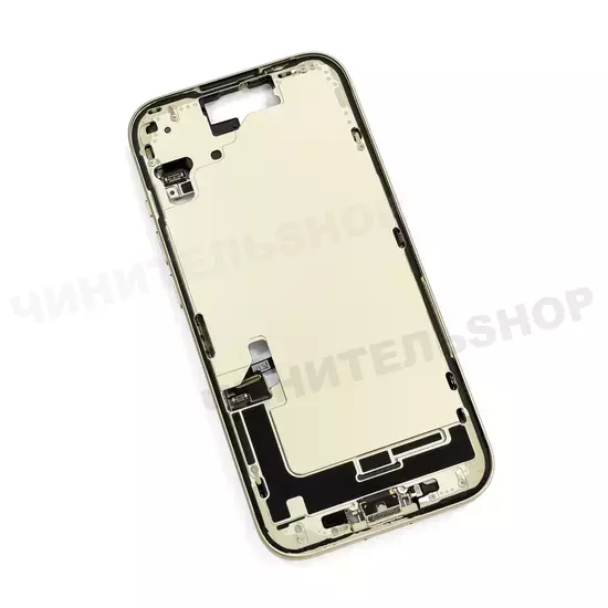 Корпус iPhone 15 (Yellow) в сборе без крышки