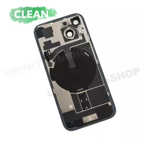 Задняя крышка iPhone 15 (Black) со шлейфом