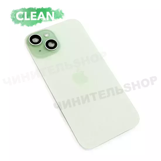 Задняя крышка iPhone 15 (Green) со шлейфом