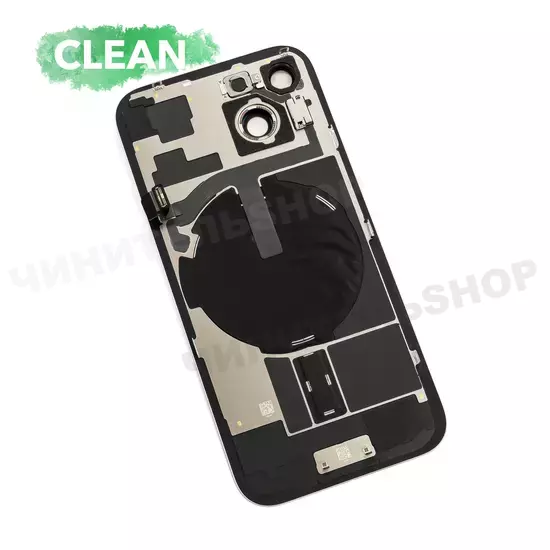 Задняя крышка iPhone 15 (Yellow) со шлейфом