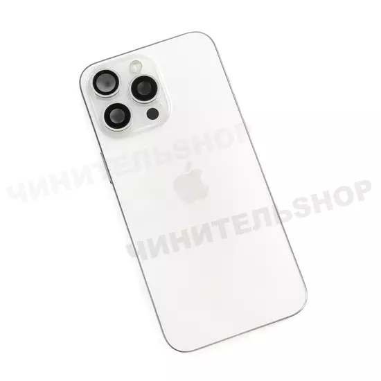 Корпус iPhone 15 Pro Max (White Titanium) в сборе
