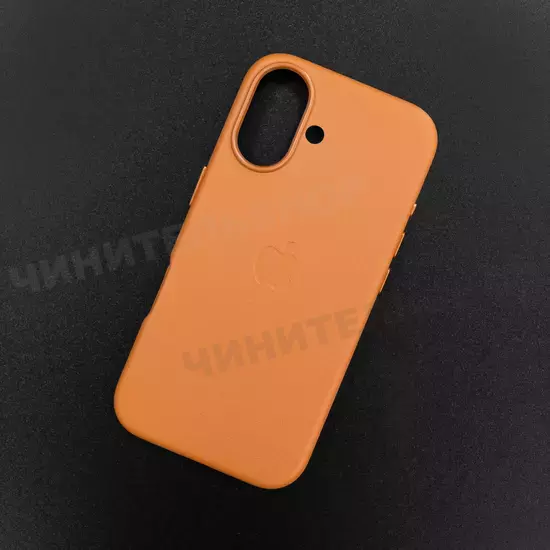 Чехол iPhone 16 Leather Case (MagSafe) Sunstroke