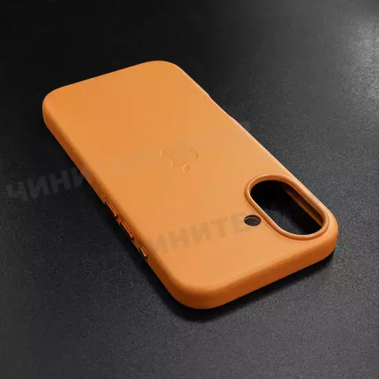 Чехол iPhone 16 Leather Case (MagSafe) Sunstroke