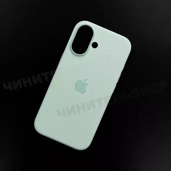Чехол iPhone 16 Silicone Case (MagSafe + Camera Control) Aquamarine