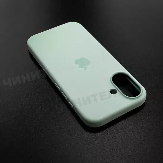 Чехол iPhone 16 Silicone Case (MagSafe + Camera Control) Aquamarine