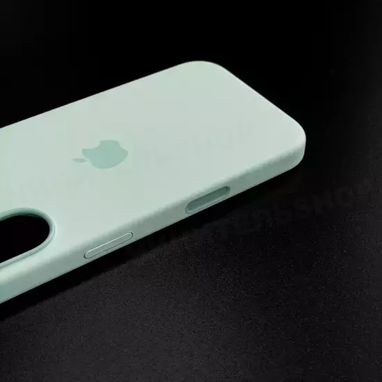 Чехол iPhone 16 Silicone Case (MagSafe + Camera Control) Aquamarine