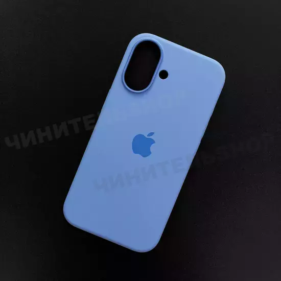 Чехол iPhone 16 Silicone Case (MagSafe + Camera Control) Periwinkle