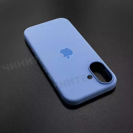 Чехол iPhone 16 Silicone Case (MagSafe + Camera Control) Periwinkle